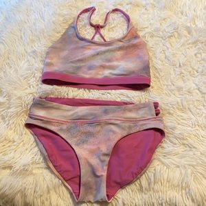 Reversible girls bikini